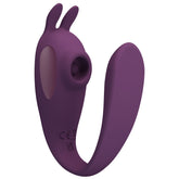 Shey Global App Controlled C-Shaped Vibrator for Couples VIBRATORS-RABBIT
